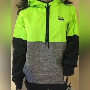 PINK Victoria’s Secret color block anorak windbreaker
